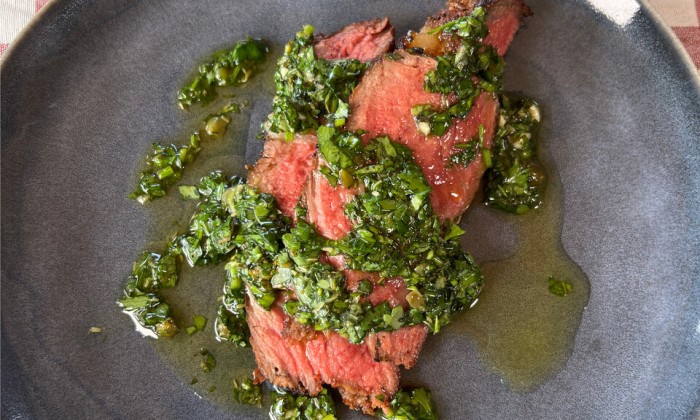 Tomahawk met chimichurri