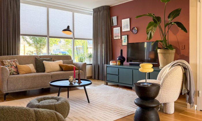 Metamorfose woonkamer - Theo-Bert Pot