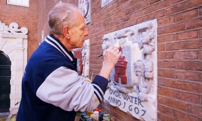 Restauratie gevelstenen Amsterdam