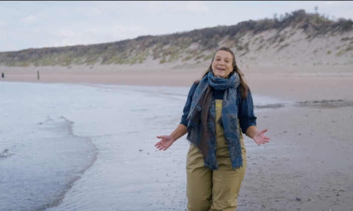 Natuurgids Kim op Brouwersdam