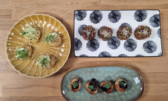 Drie amuses voor kerst