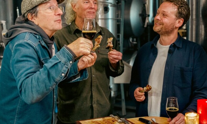 Alain bij brouwerij