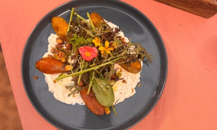 Geklopte bietjes met ricotta