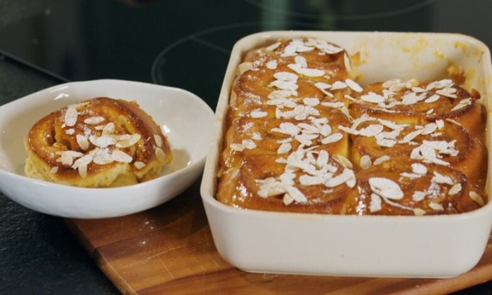 Broodjes met appel en kaneel