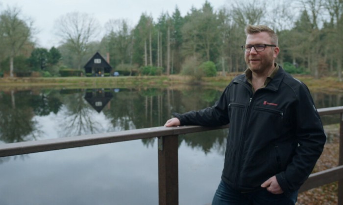 Wielewaal met beheerder Niels