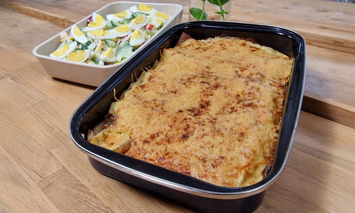 Paddenstoelen lasagne