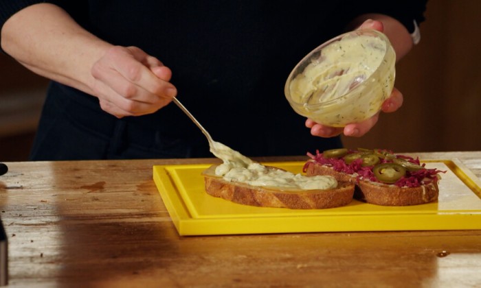 broden van oude lokale graansoorten die ze zelf malen.