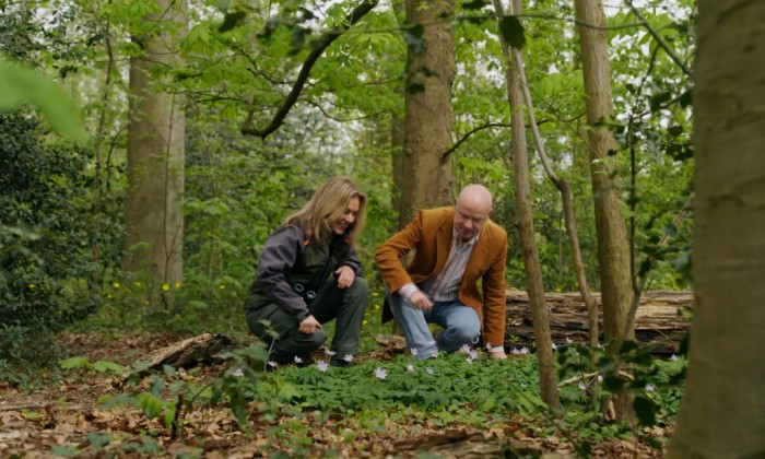 Marieke in het bos