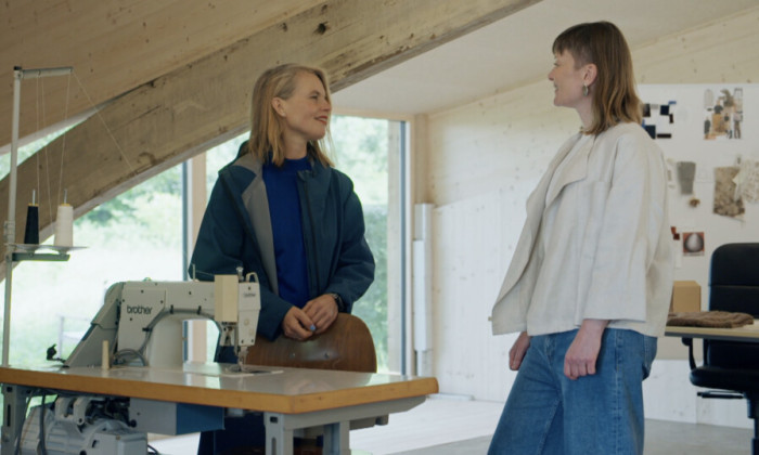 Marieke gaat langs bij duurzame modeontwerper Joline Jolink