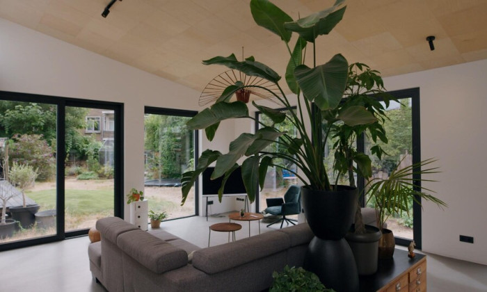 Strakke woonkamer Den Haag