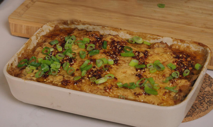 Dumpling lasagne