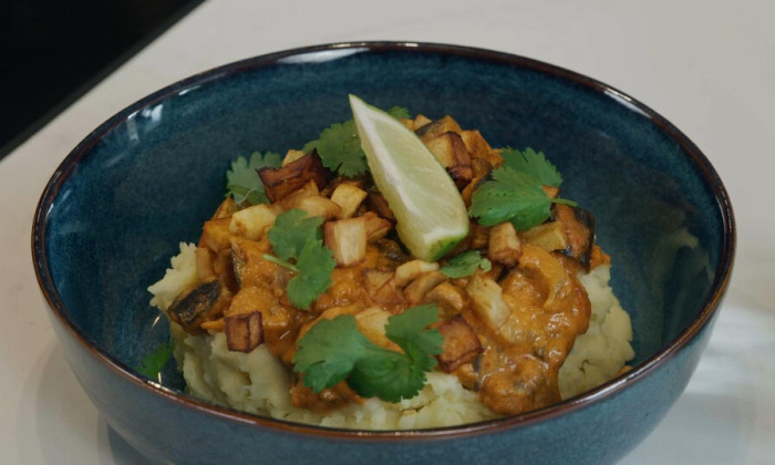 Aubergine curry