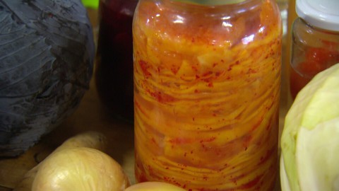 Voedsel fermenteren door gisten en bacteriën? Klinkt vies, maar is heel gezond en weer helemaal hot. Sanne Zwart toont Alain haar fascinatie voor het fermenteren van voedsel. fermenteren