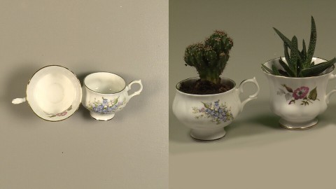 Van theekopjes tot bloempotjes Van theekopjes tot bloempotjes