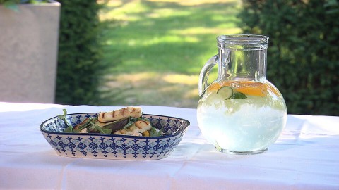 Salade met halloumi (98) Salade met halloumi (98)