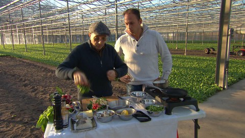 Alain maakt een gerecht van radijsjes uit de kas en kabeljauwfilet (14) Alain maakt een gerecht van radijsjes uit de kas en kabeljauwfilet (14)
