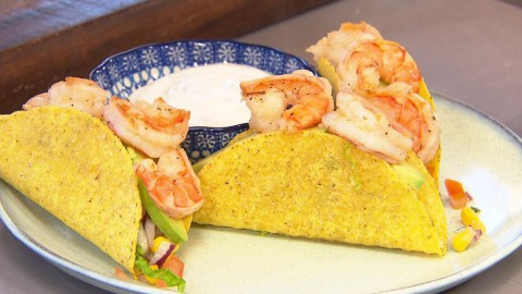 Zomerse taco's met gamba's (113) Zomerse taco's met gamba's (113)
