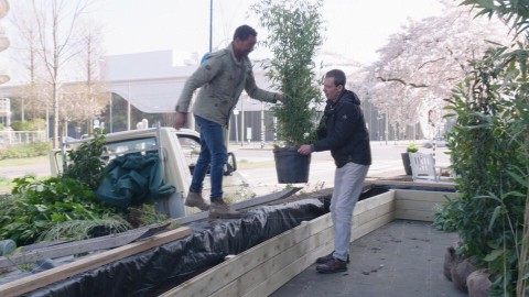 Terras opknappen in Leidschendam Terras opknappen in Leidschendam