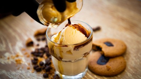 Koffie met ijs Koffie met ijs
